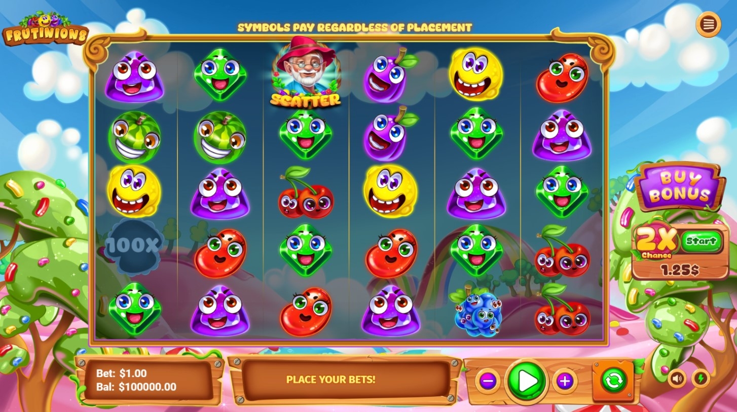 Frutinions Slot Gameplay