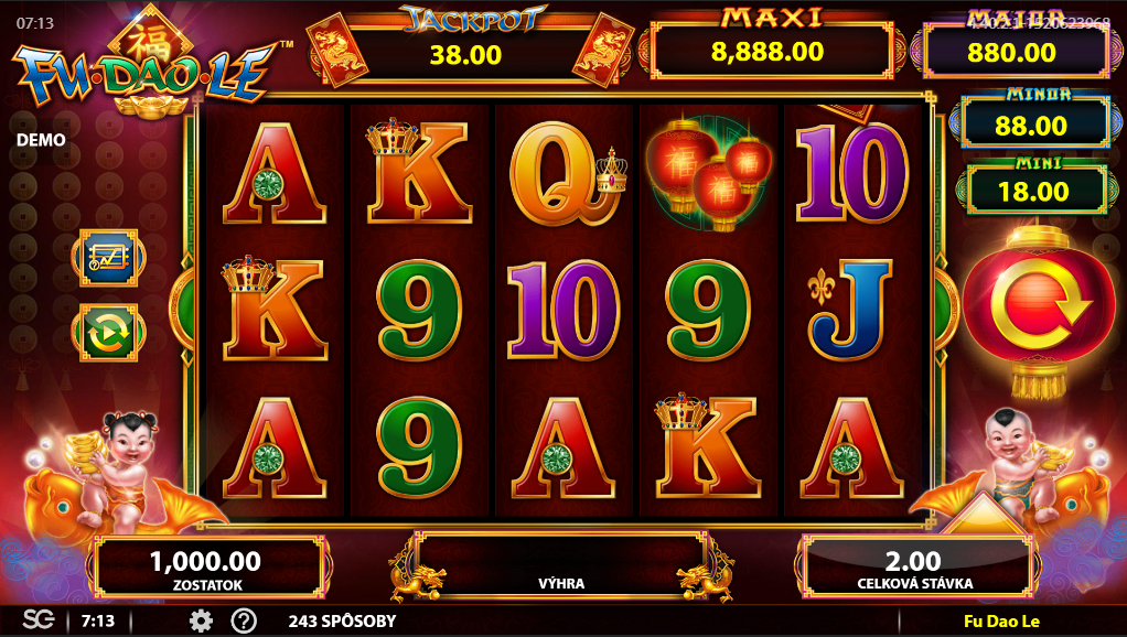 Fu Dao Le Slot Gameplay