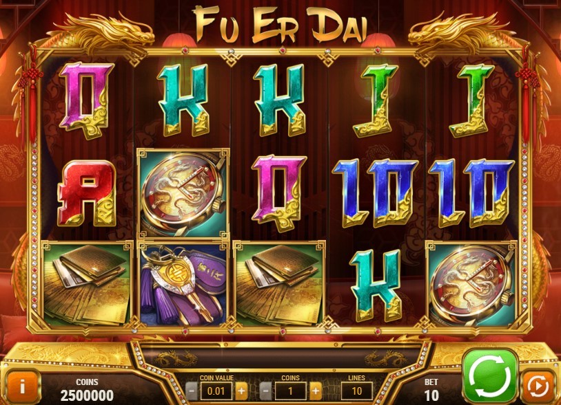 Fu Er Dai Slot Gameplay