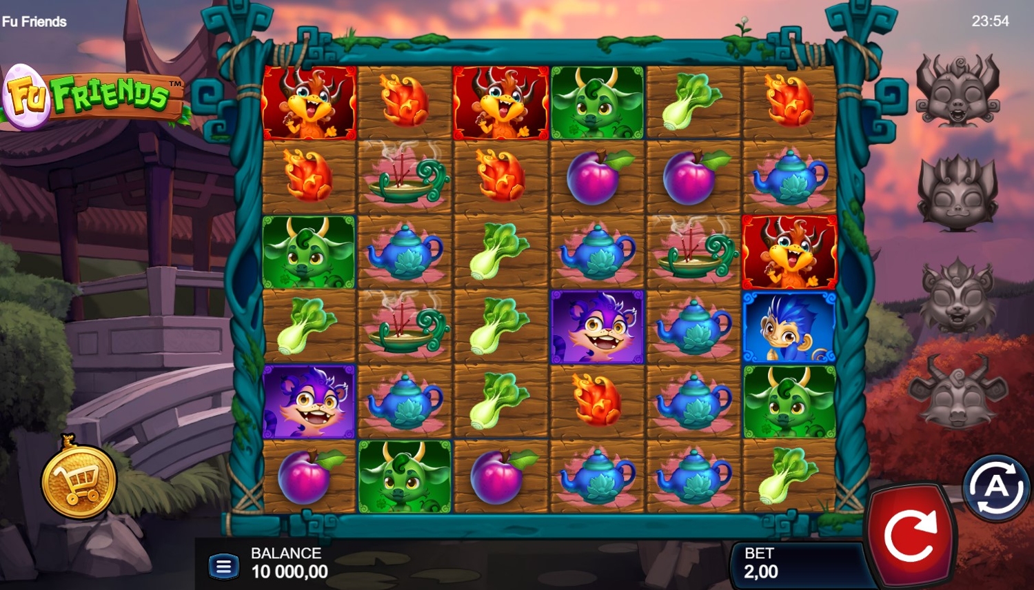 Fu Friends Slot Gameplay