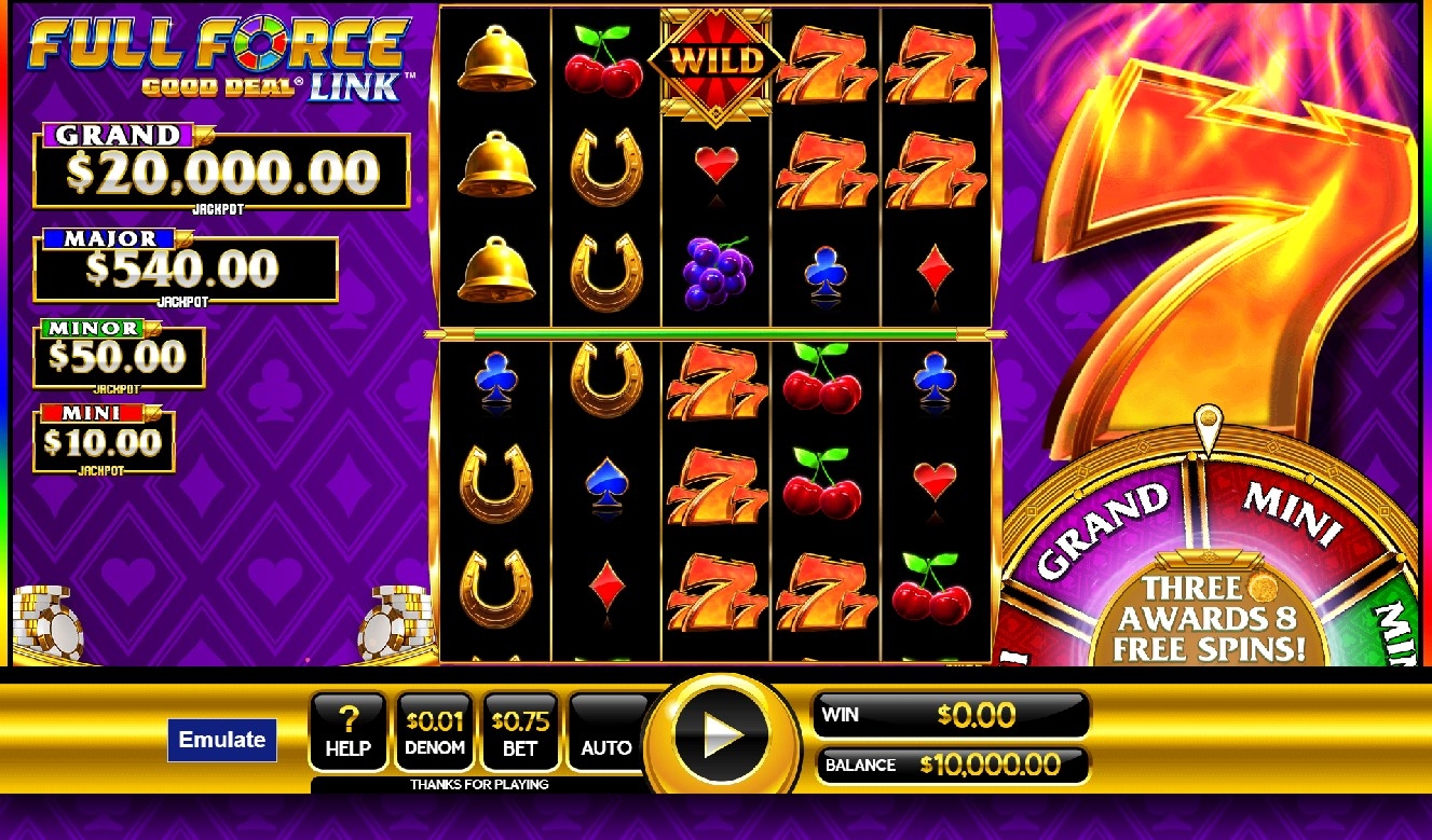 Full Force Good Deal Slot Gameplay