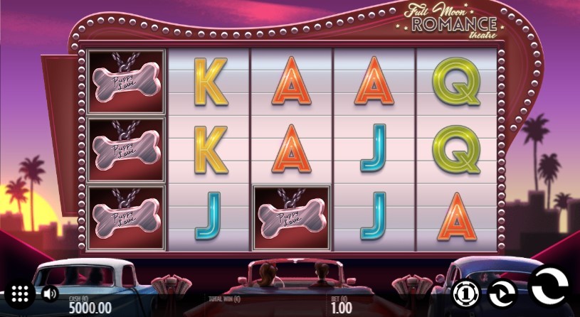 Full Moon Romance Slot Gameplay