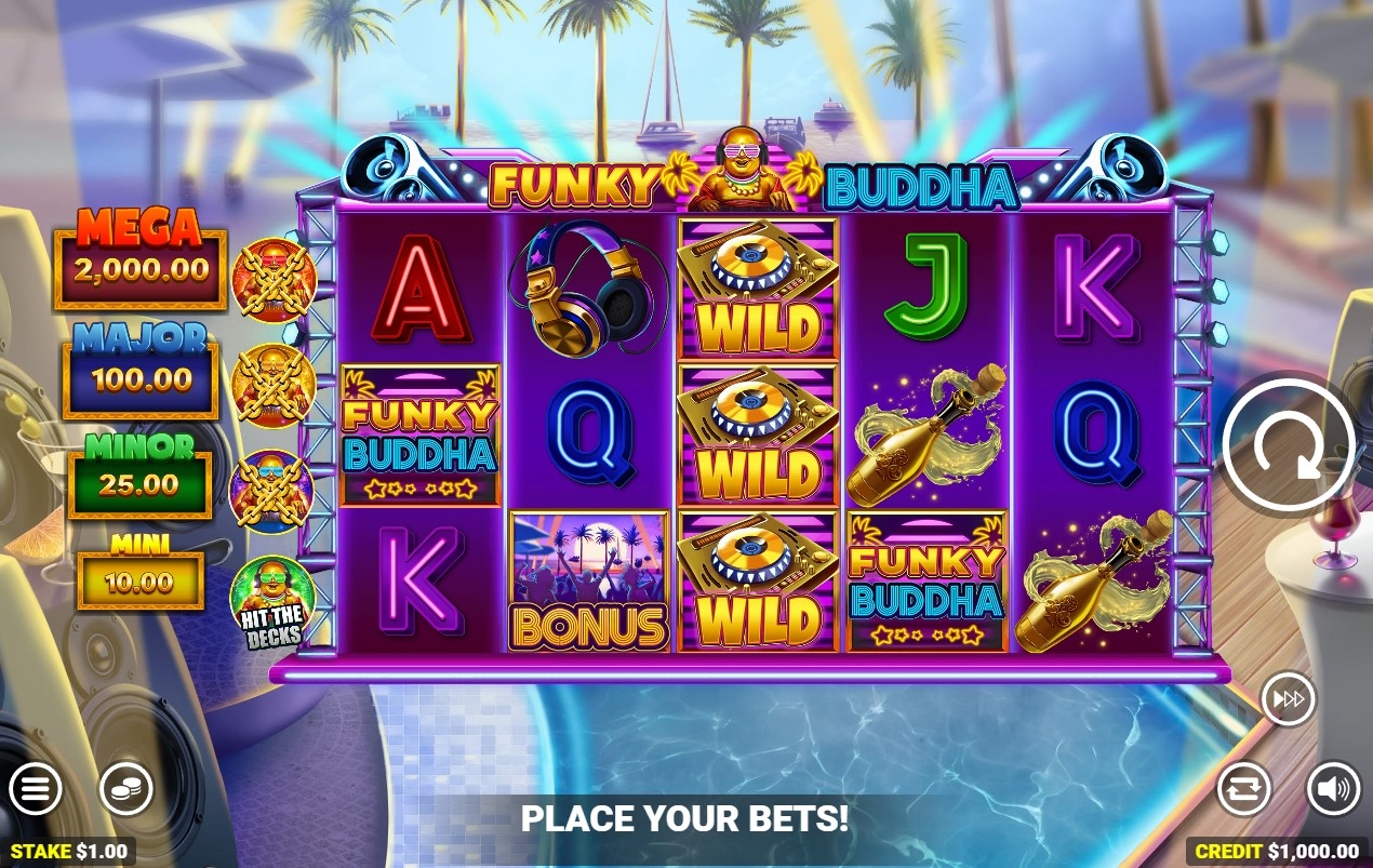 Funky Buddha Slot Gameplay