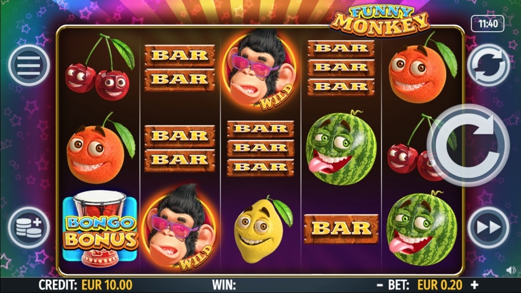 Funny Monkey Slot Gameplay