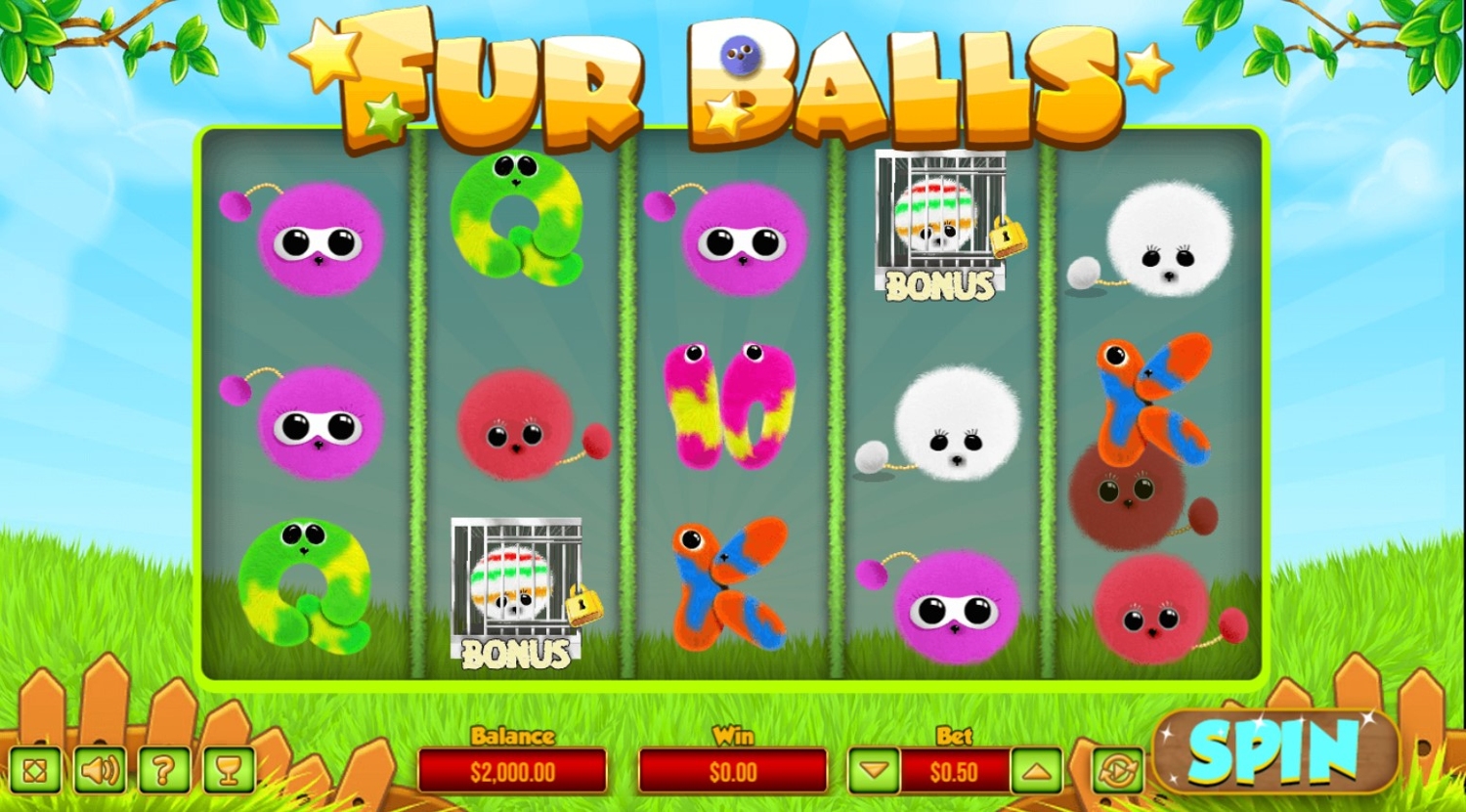 Fur Balls Slot Gameplay