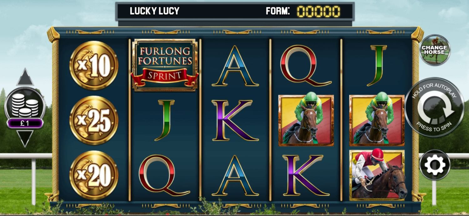 Furlong Fortunes Sprint Slot Gameplay