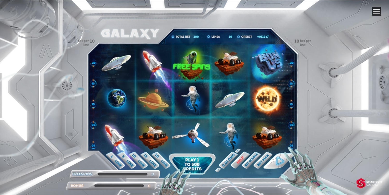 Galaxy Slot Gameplay