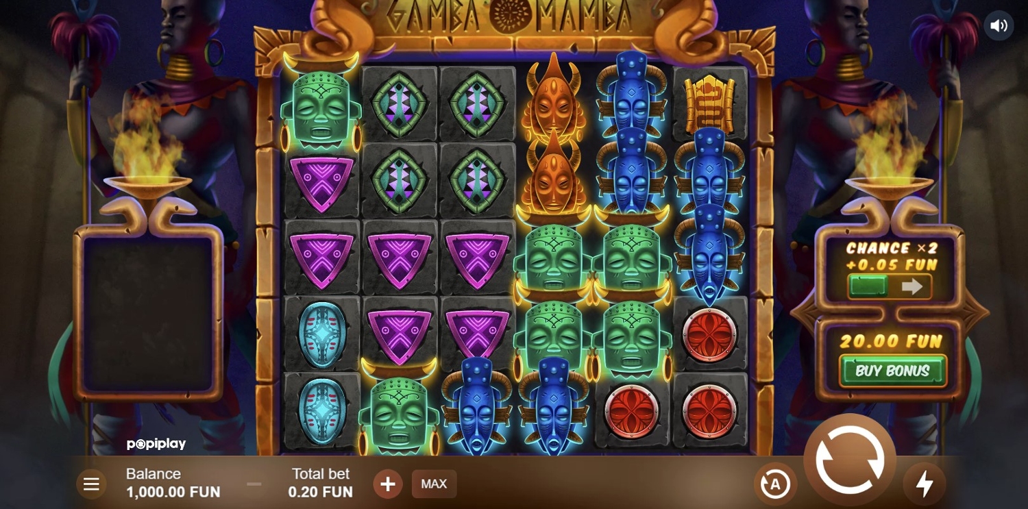 Gamba Mamba Slot Gameplay