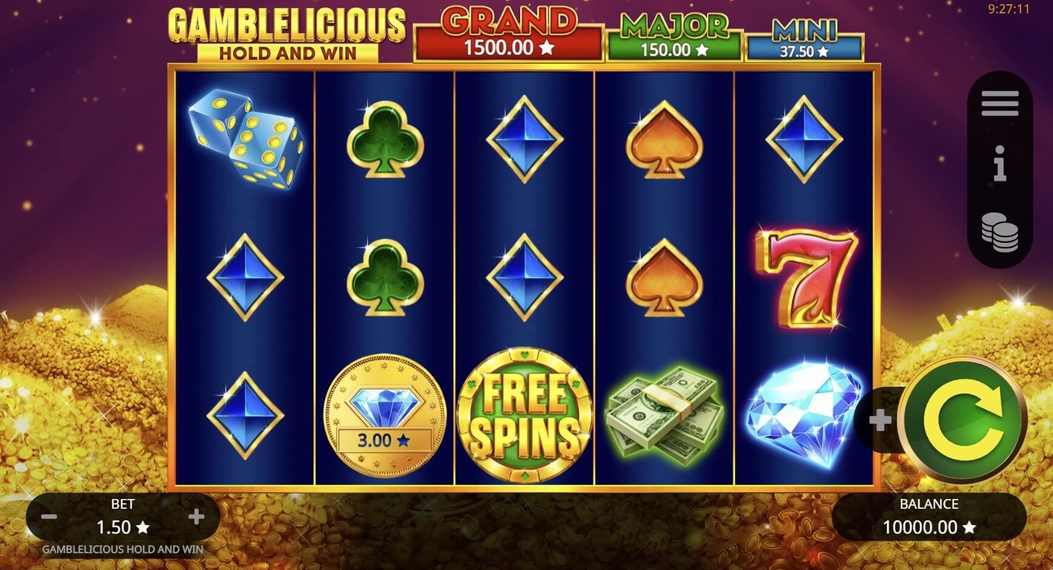 Gamblelicious Slot Gameplay