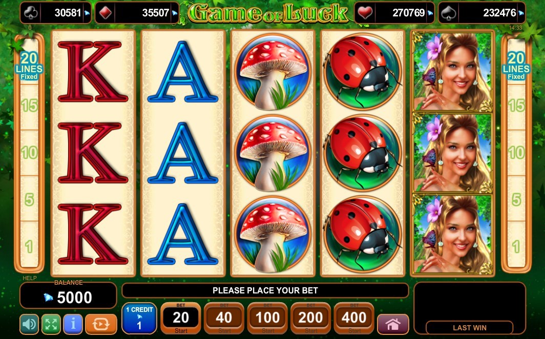 Game of Luck Slot Gameplay