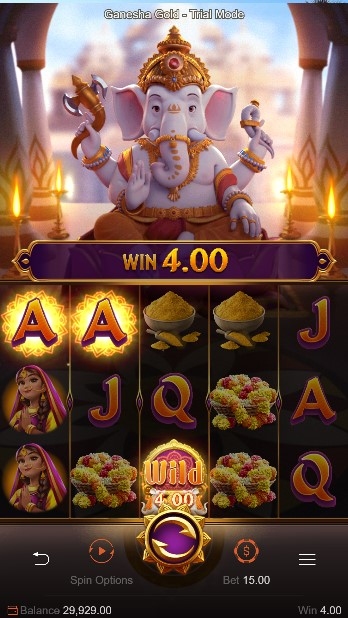 Ganesha Gold Slot Gameplay