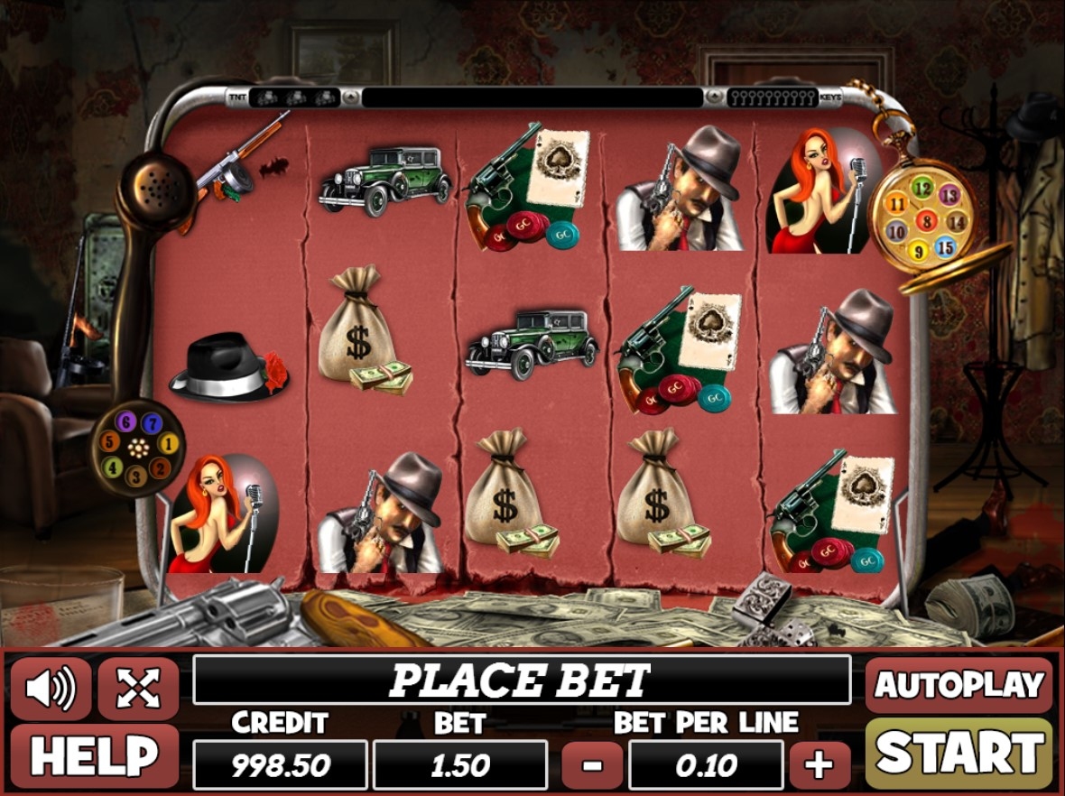 Gangster City Slot Gameplay