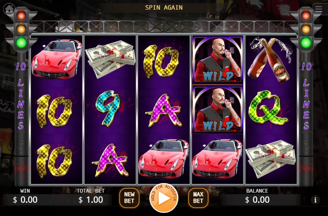 Gangster (KA Gaming) Slot Gameplay