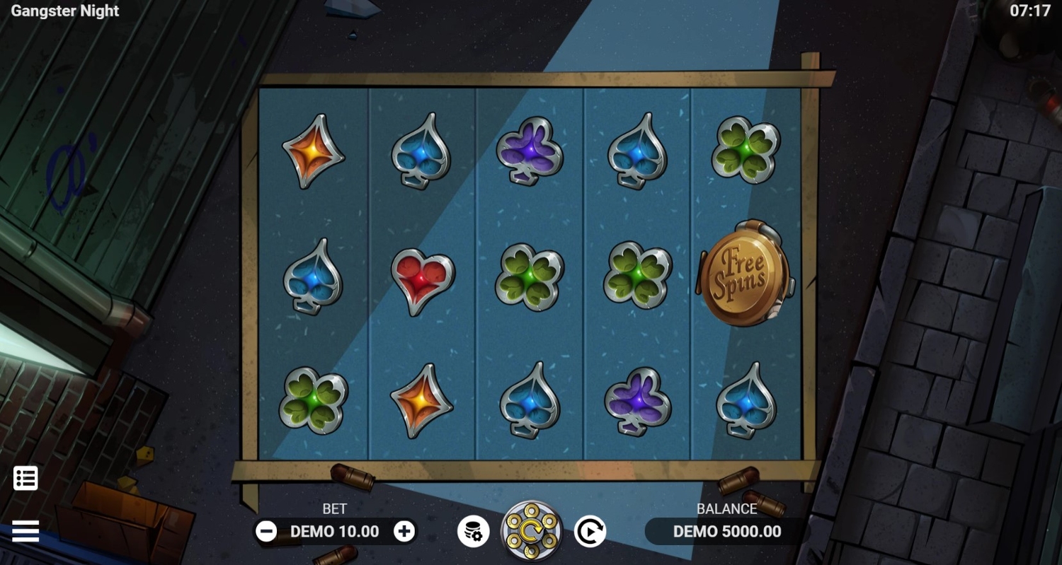 Gangster Night Slot Gameplay