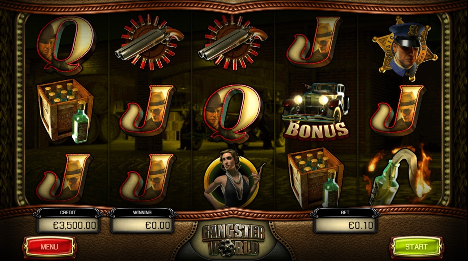 Gangster World Slot Gameplay