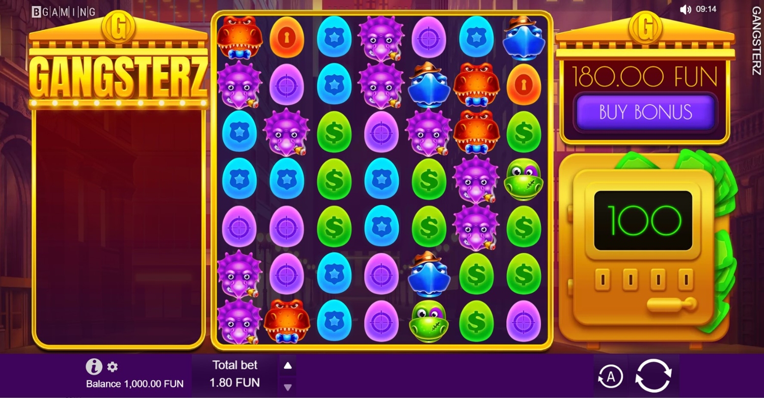 Gangsterz Slot Gameplay