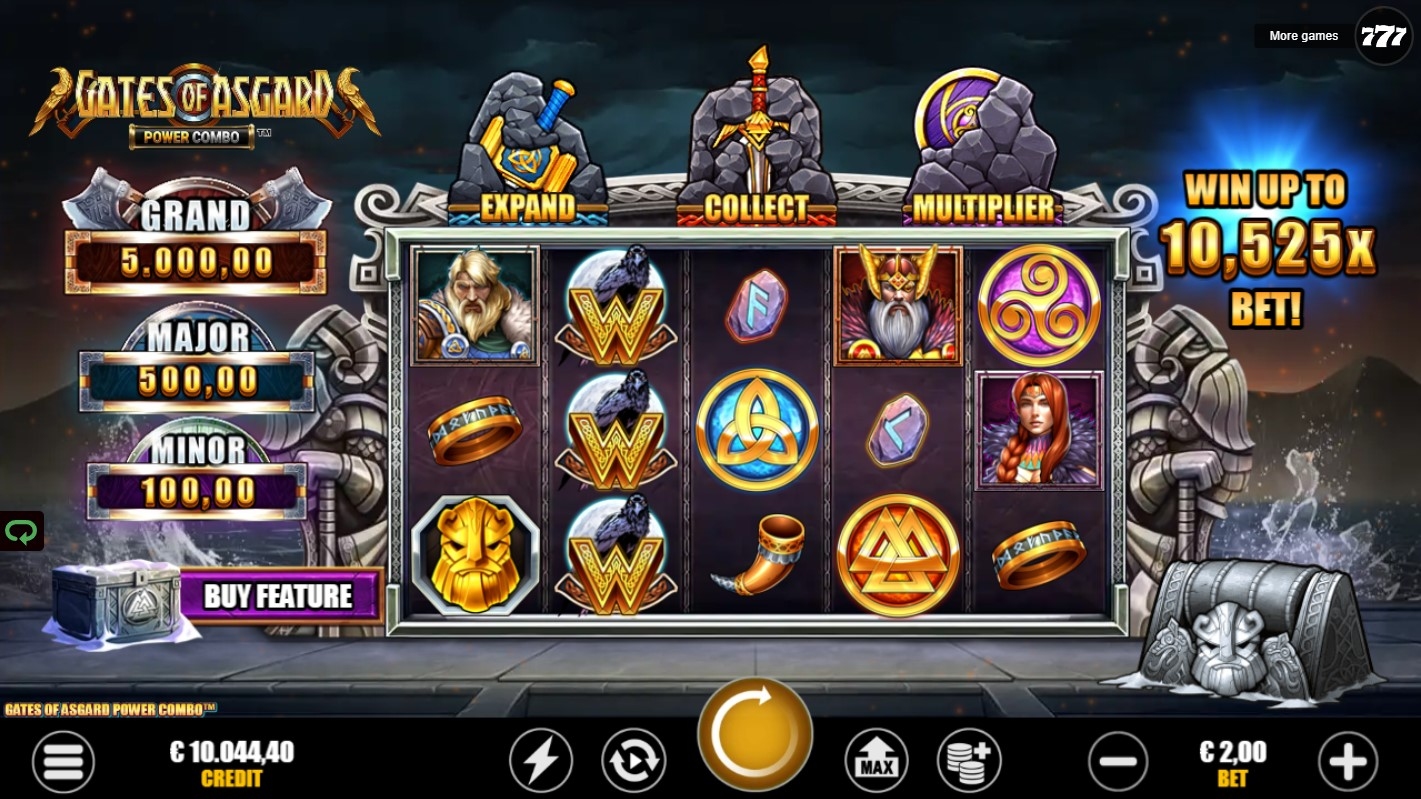 Gates of Asgard Power Combo Slot Gameplay