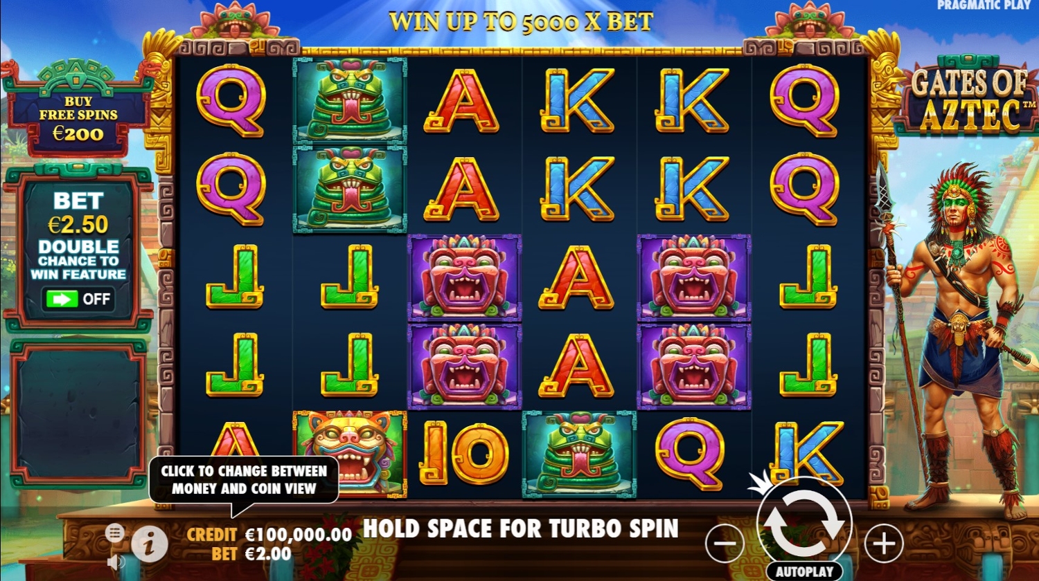 Gates of Aztec Slot Gameplay
