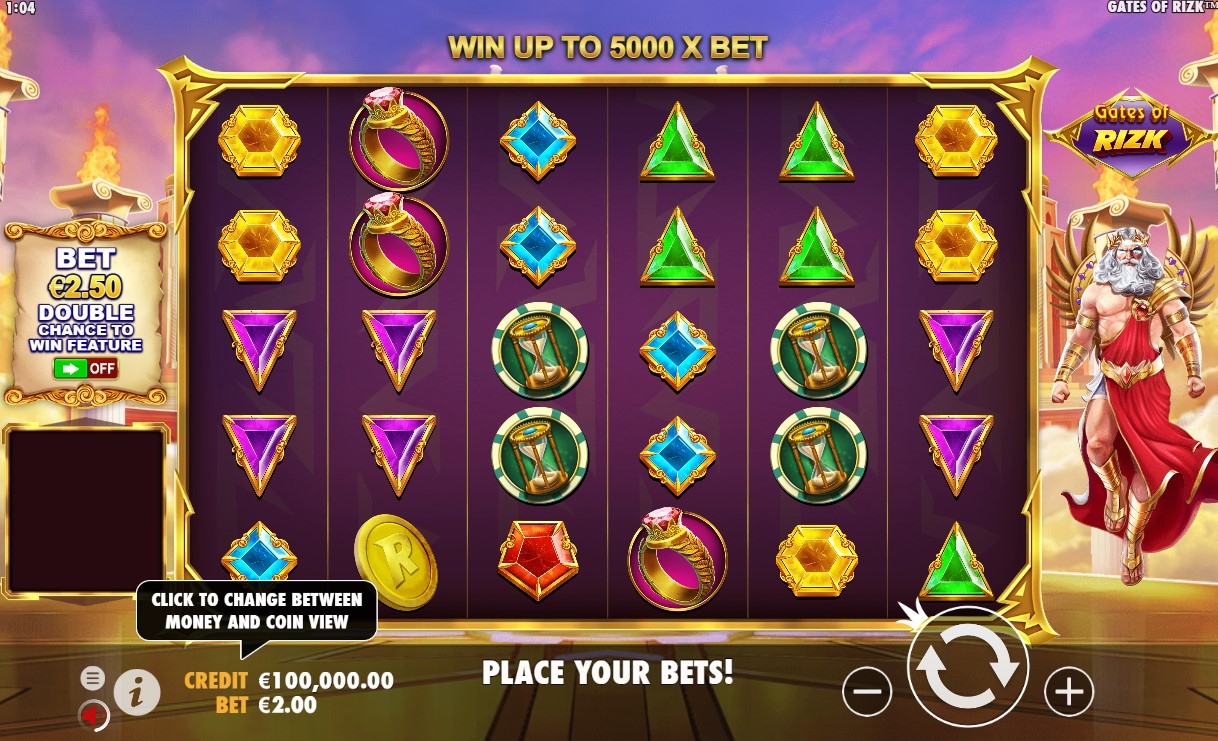 Gates of Rizk Slot Gameplay