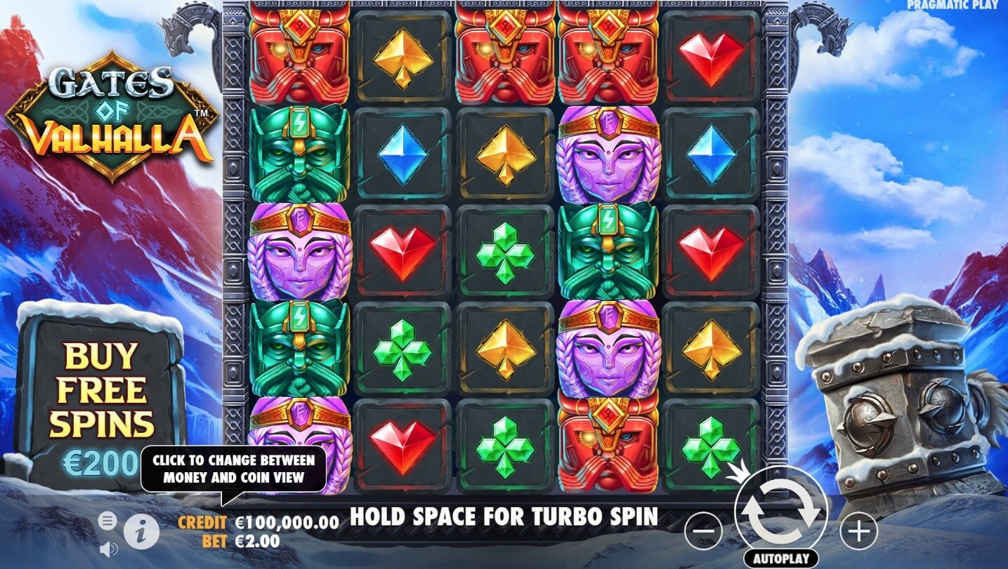 Gates of Valhalla Slot Gameplay