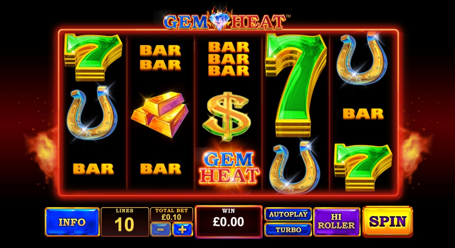 Gem Heat Slot Gameplay
