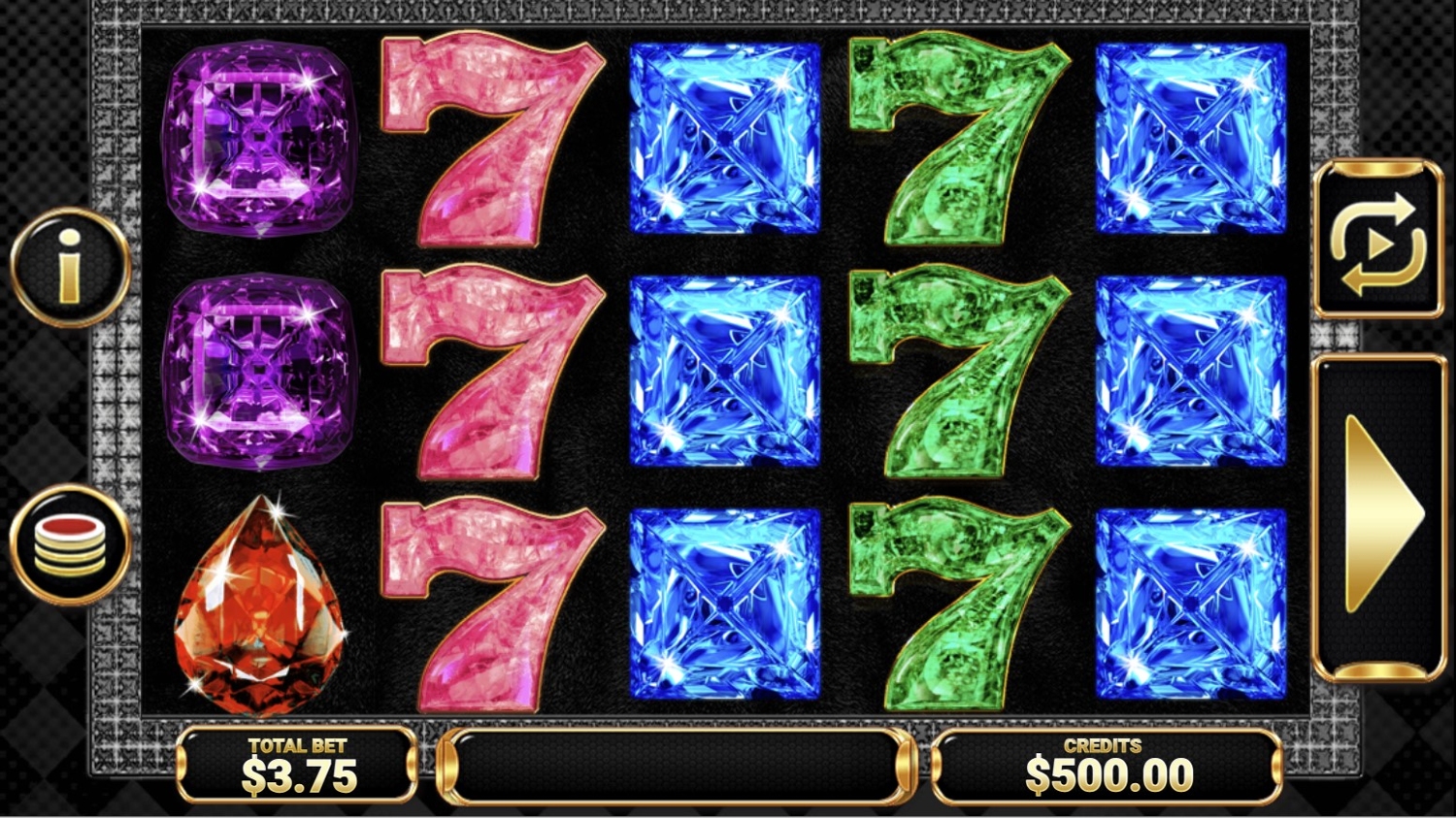 Gem Stones Slot Gameplay