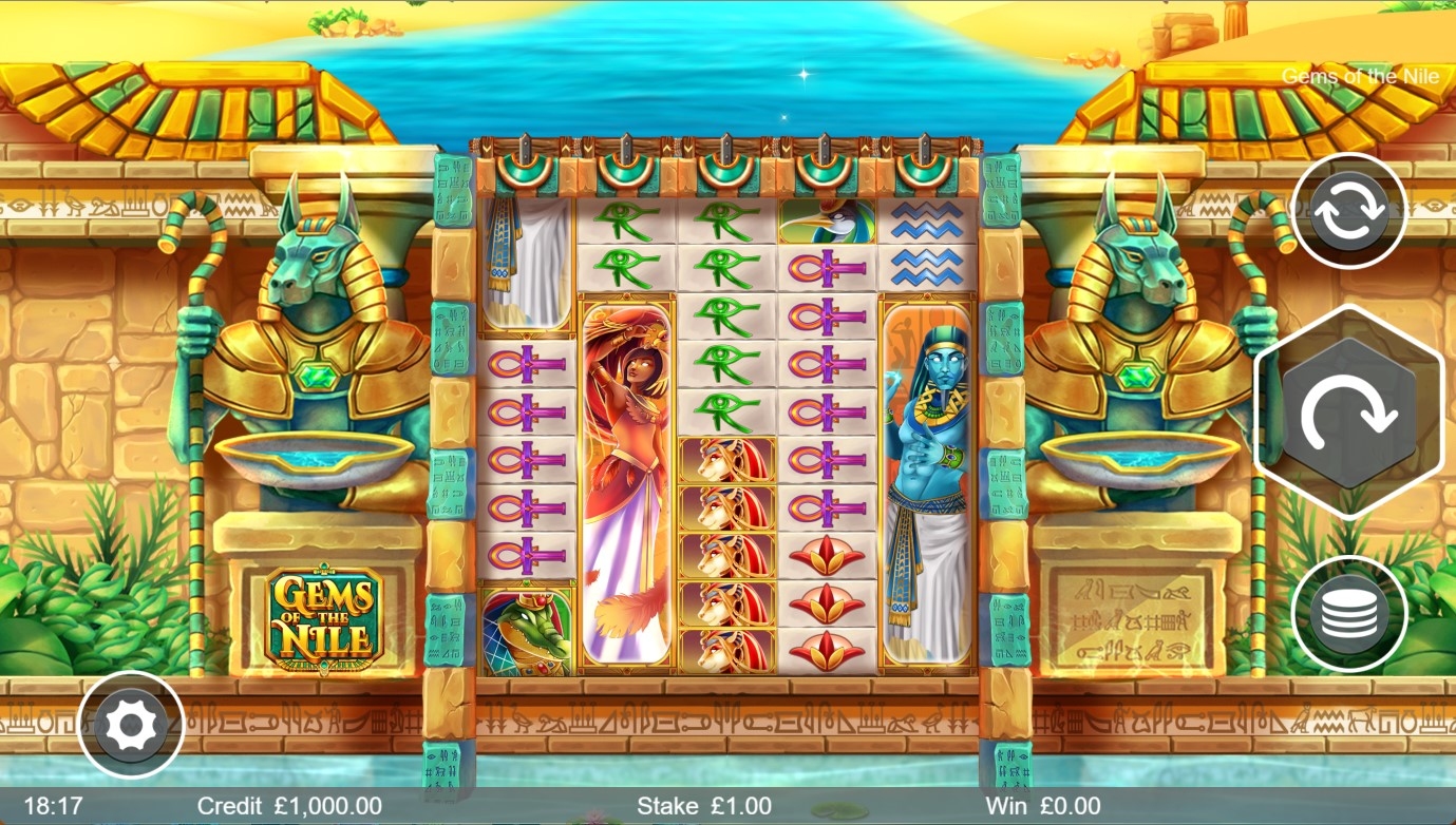 Gems of the Nile Slot Gameplay