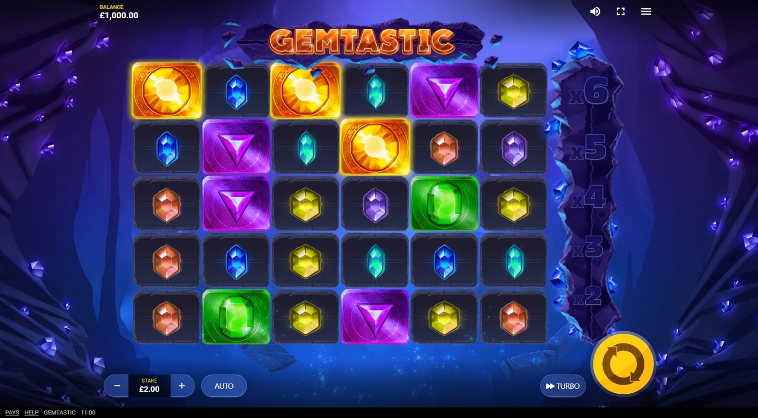 Gemtastic Slot Gameplay