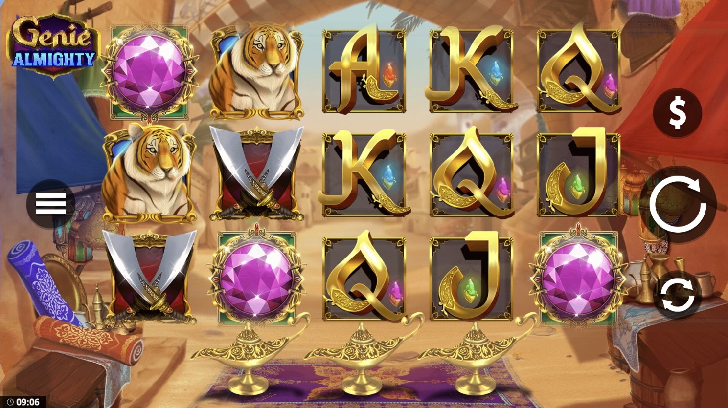 Genie Almighty Slot Gameplay