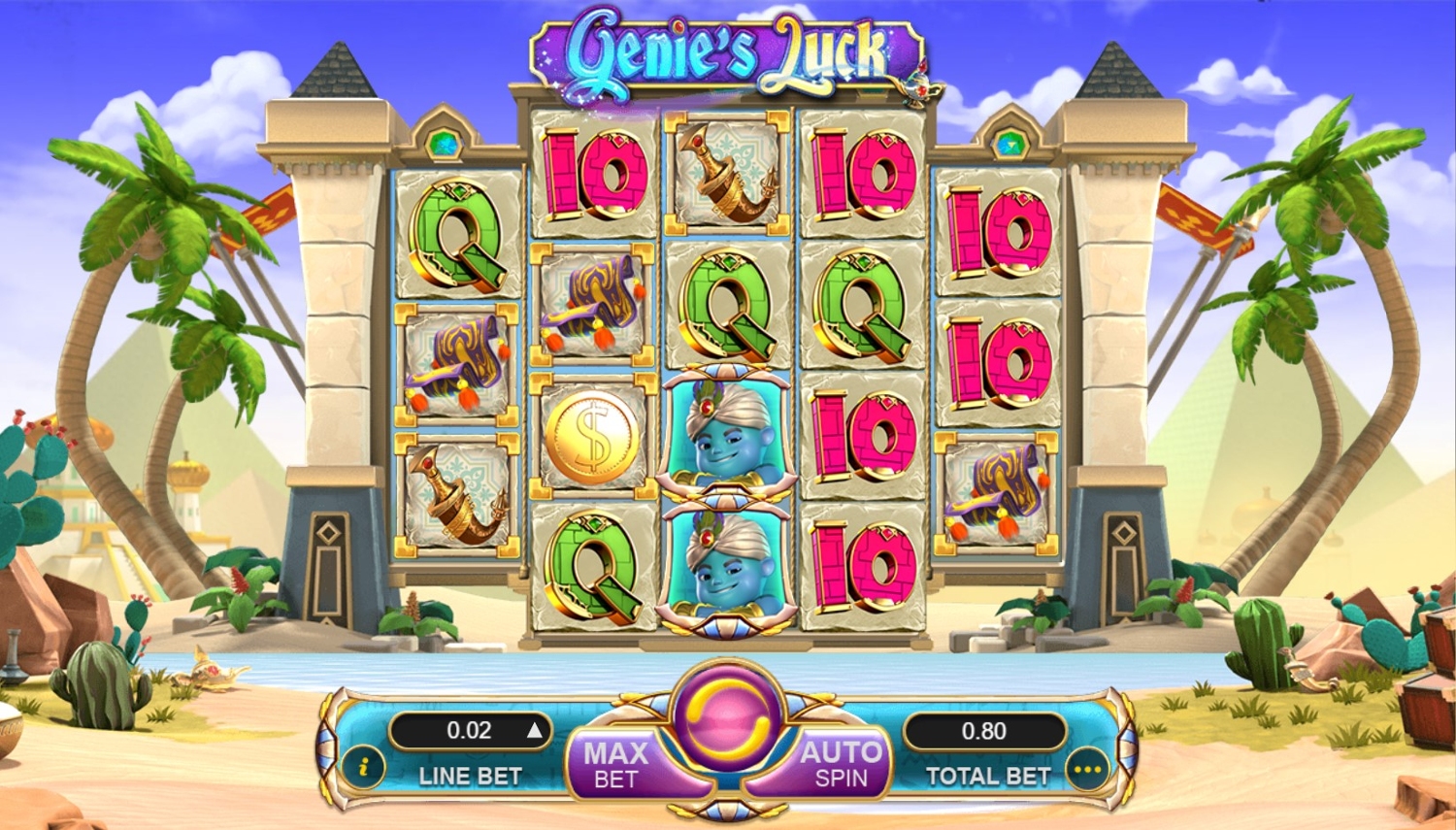 Genie's Luck Slot Gameplay