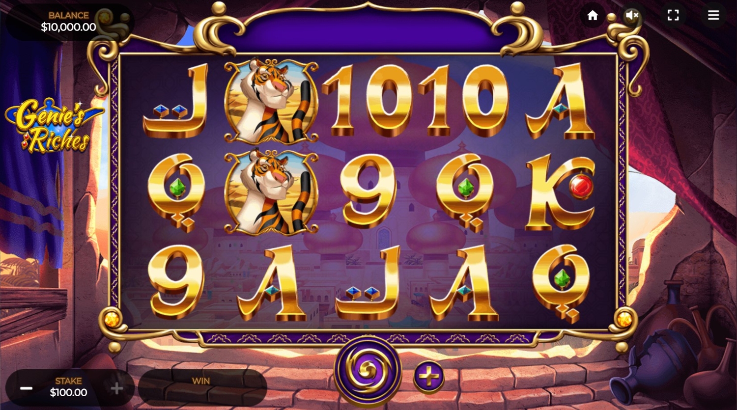 Genie's Riches Slot Gameplay