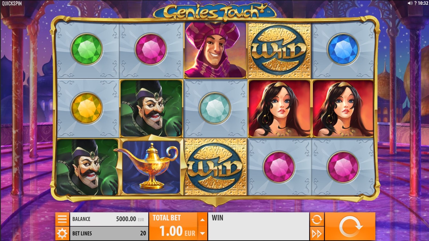Genies Touch Slot Gameplay