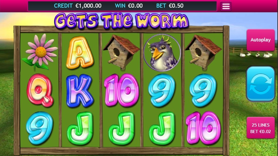 Gets the Worm Slot Gameplay