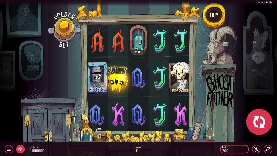 Ghostfather Slot Gameplay