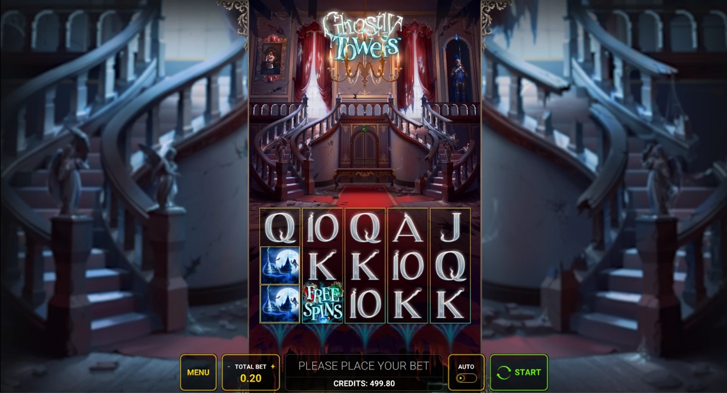 Ghostly Towers Slot Gameplay