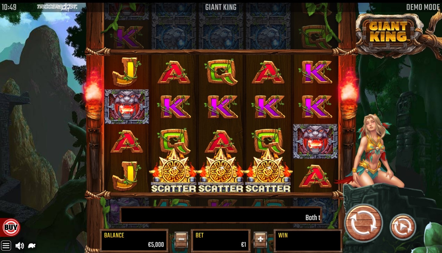 Giant King Slot Gameplay