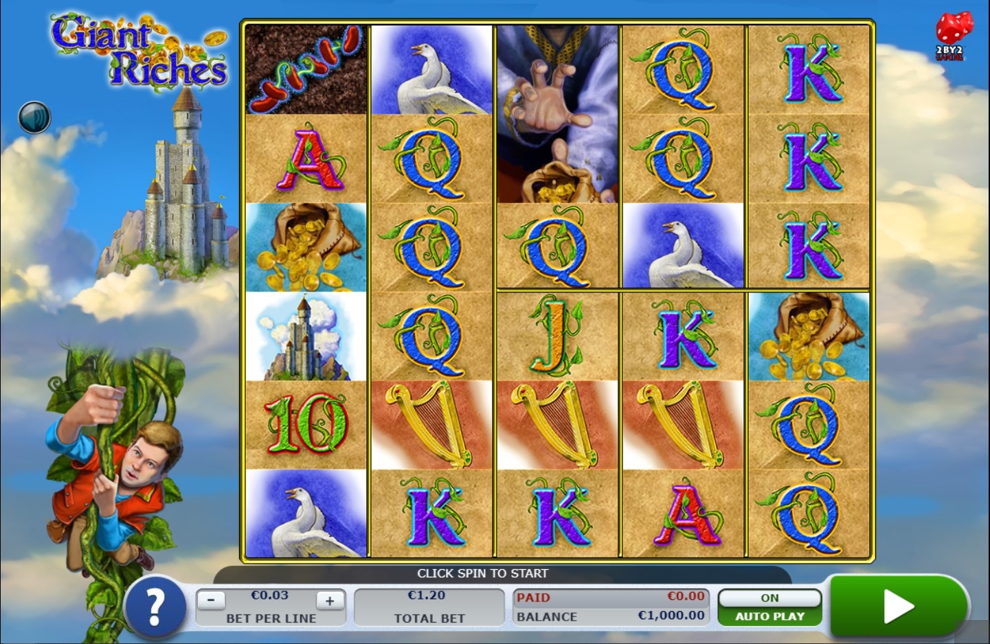 Giant Riches Slot Gameplay