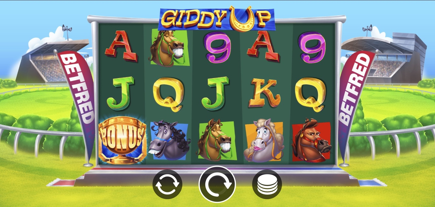 Giddy Up Slot Gameplay
