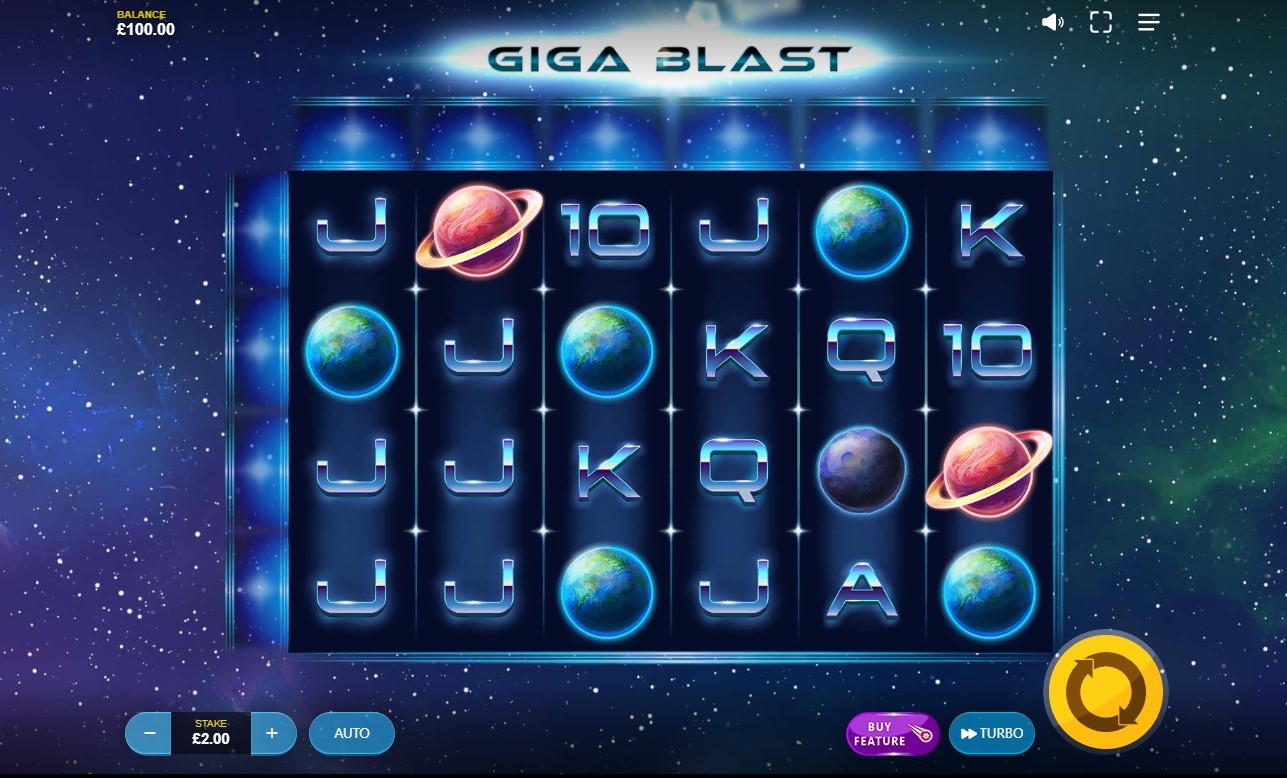 Giga Blast Slot Gameplay