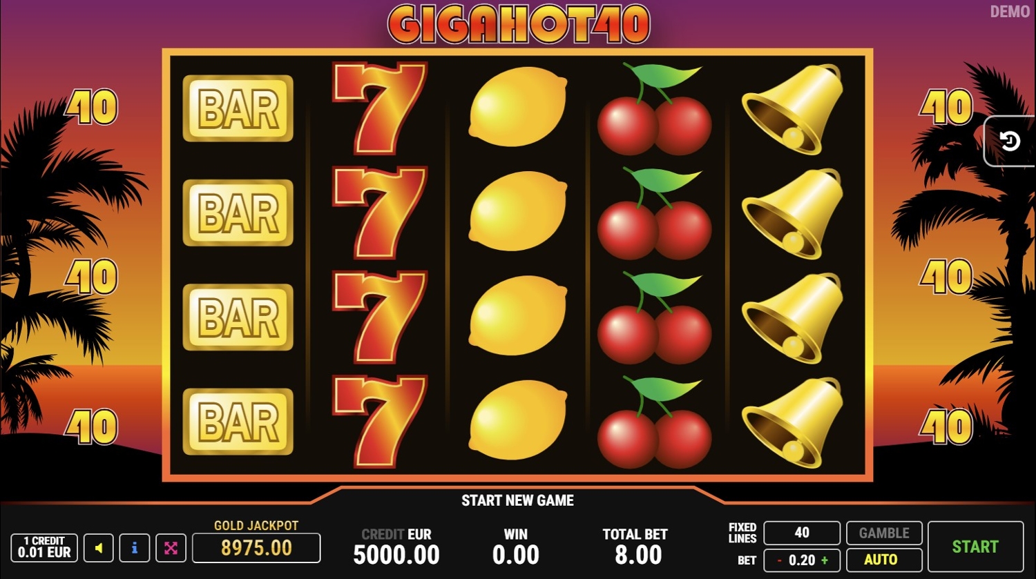 Giga Hot 40 Slot Gameplay