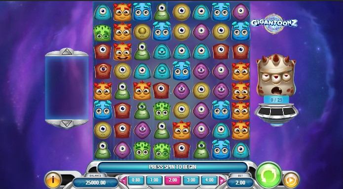 Gigantoonz Slot Gameplay