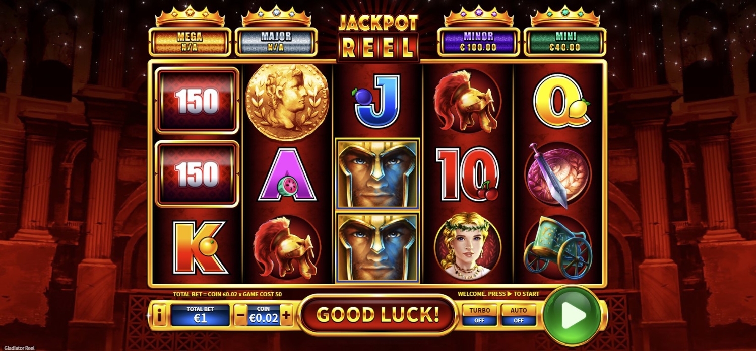 Gladiator Reel Slot Gameplay