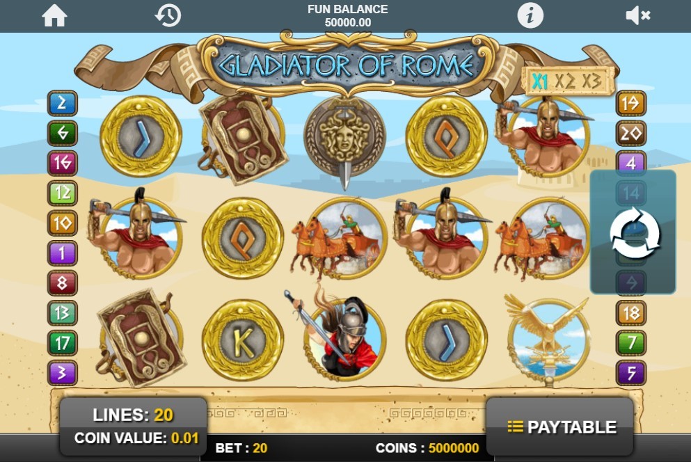 Gladiator of Rome Slot Gameplay