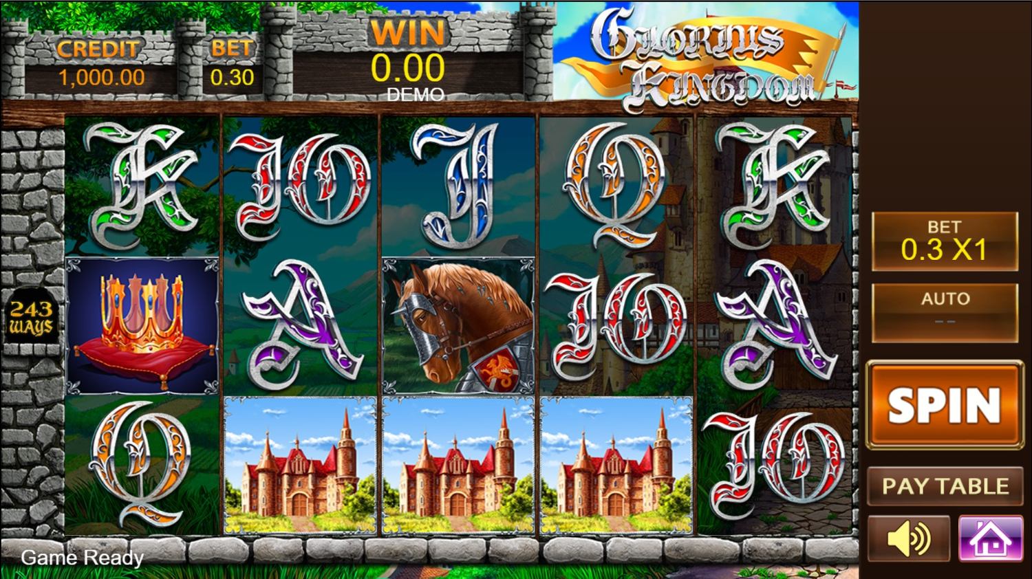 Glorious Kingdom Slot Gameplay