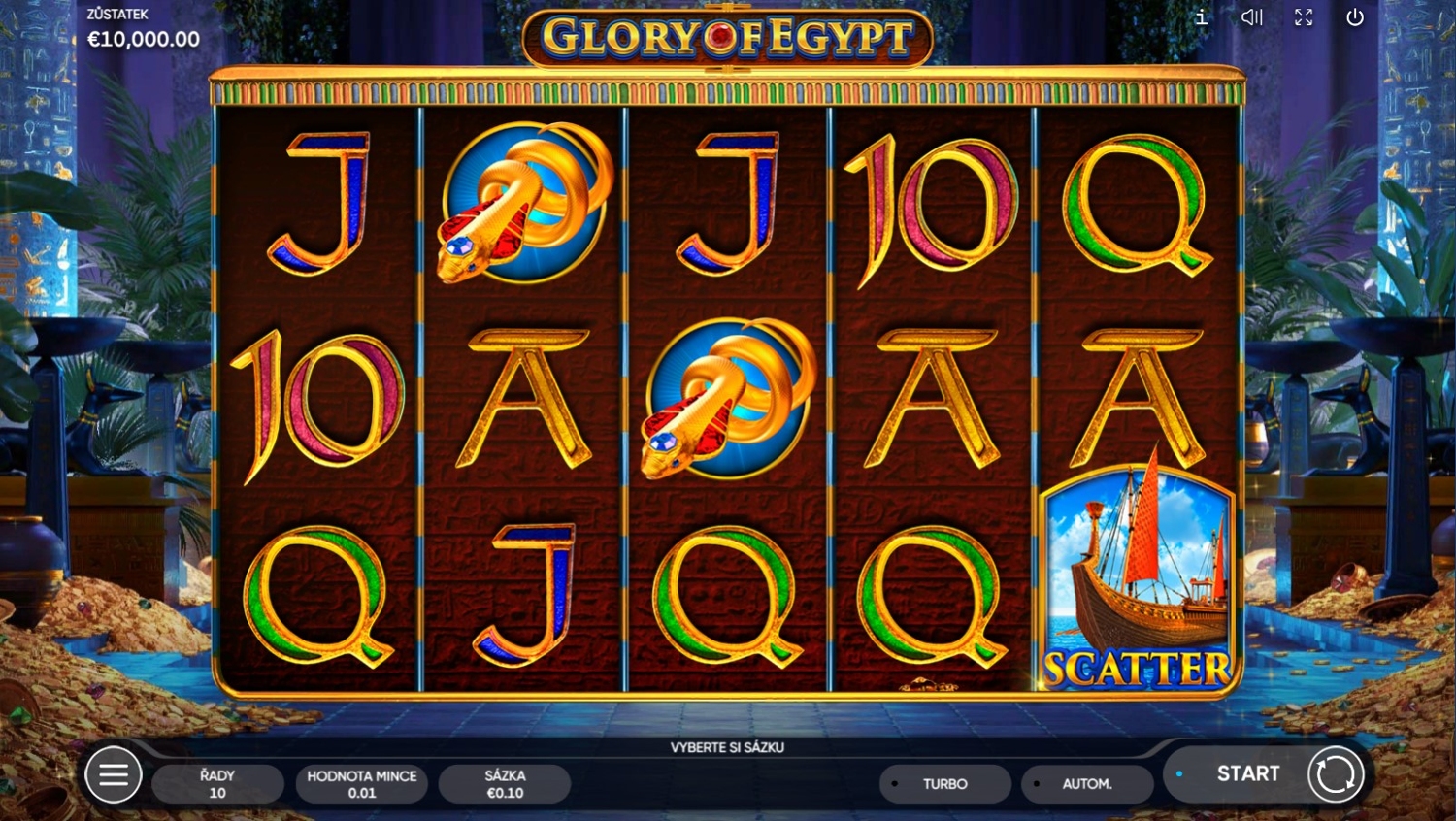 Glory of Egypt Slot Gameplay