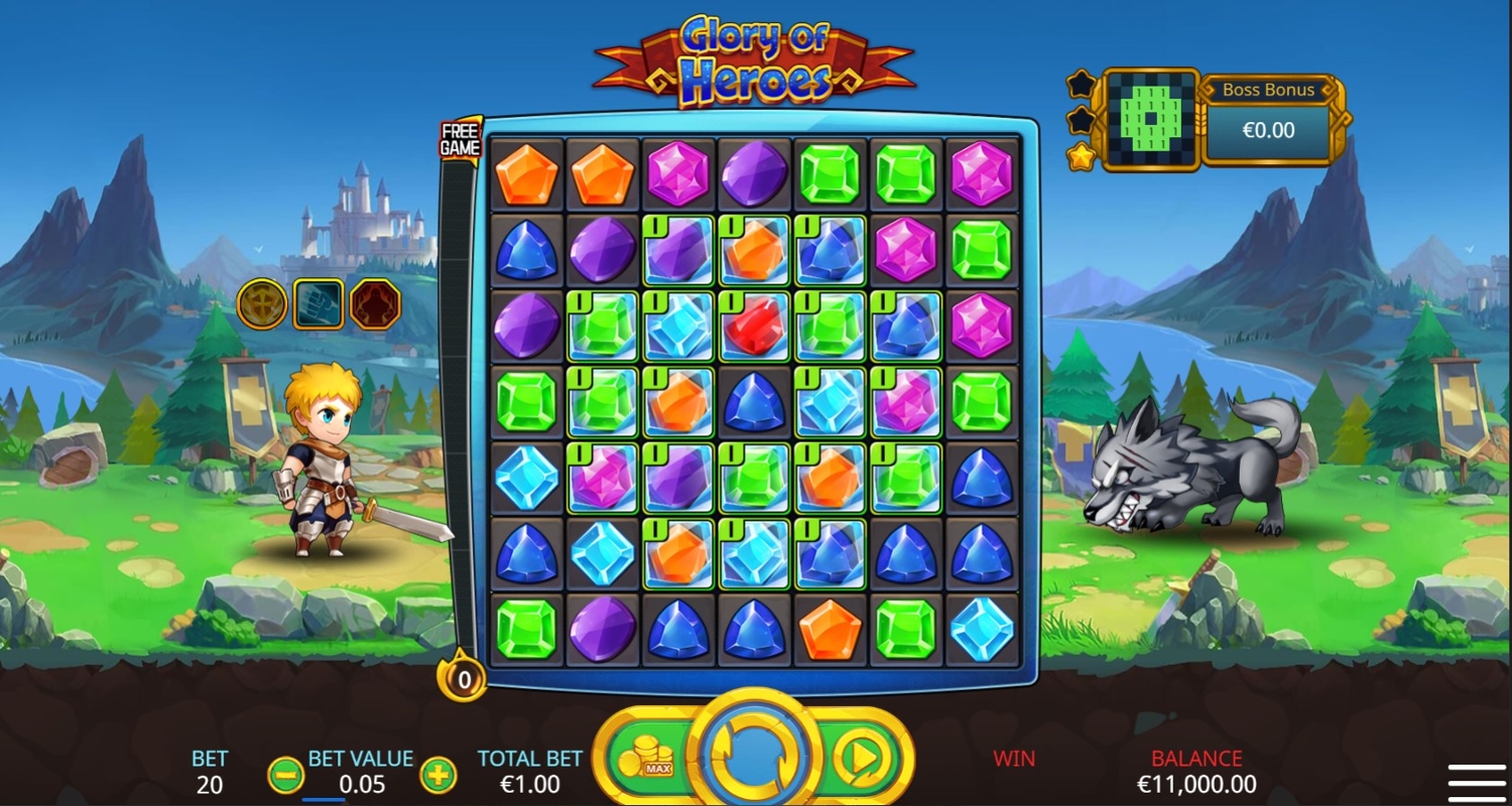 Glory of Heroes Slot Gameplay