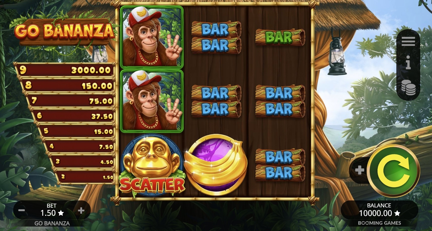Go Bananza Slot Gameplay