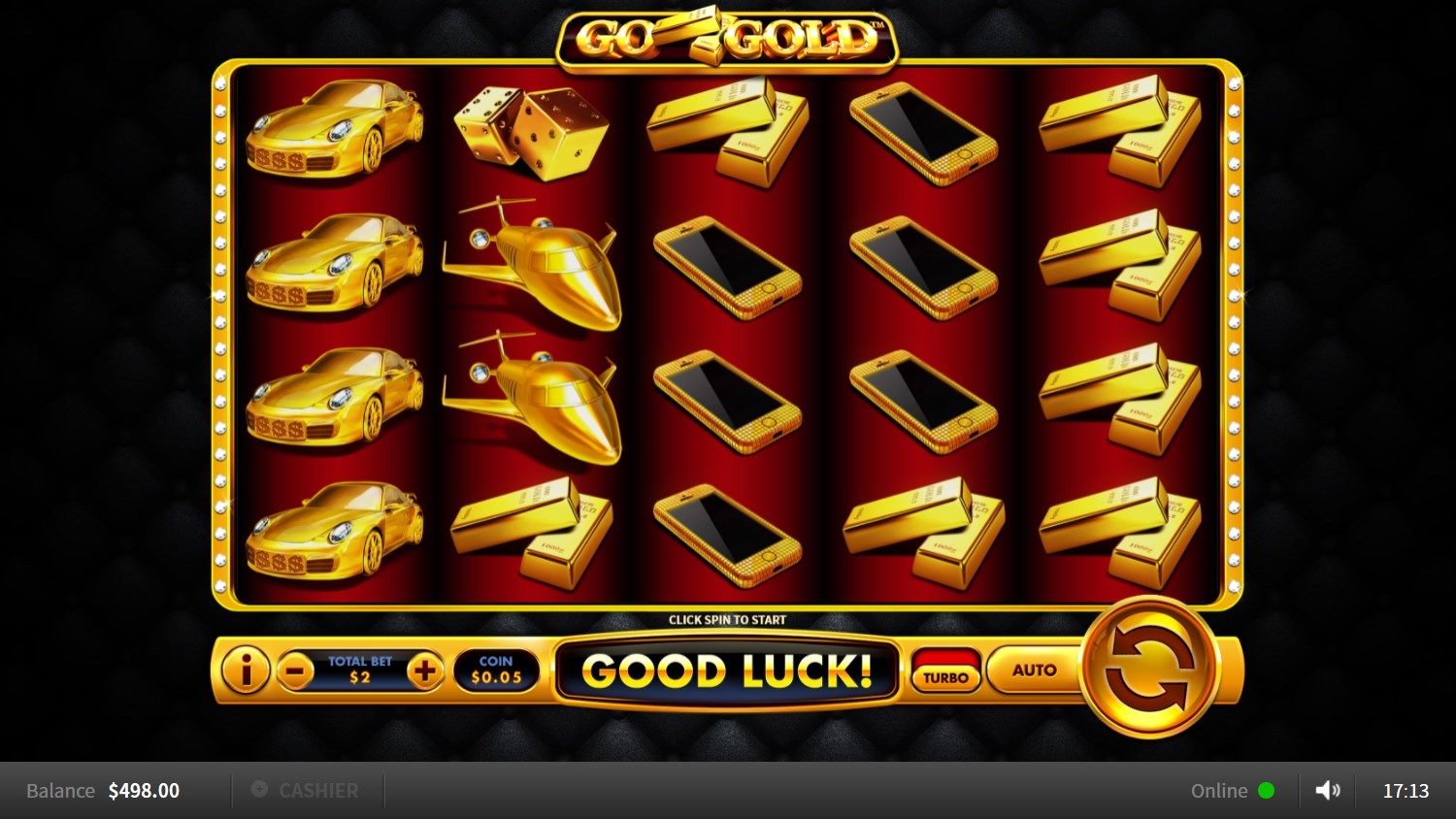 Go Gold Slot Gameplay