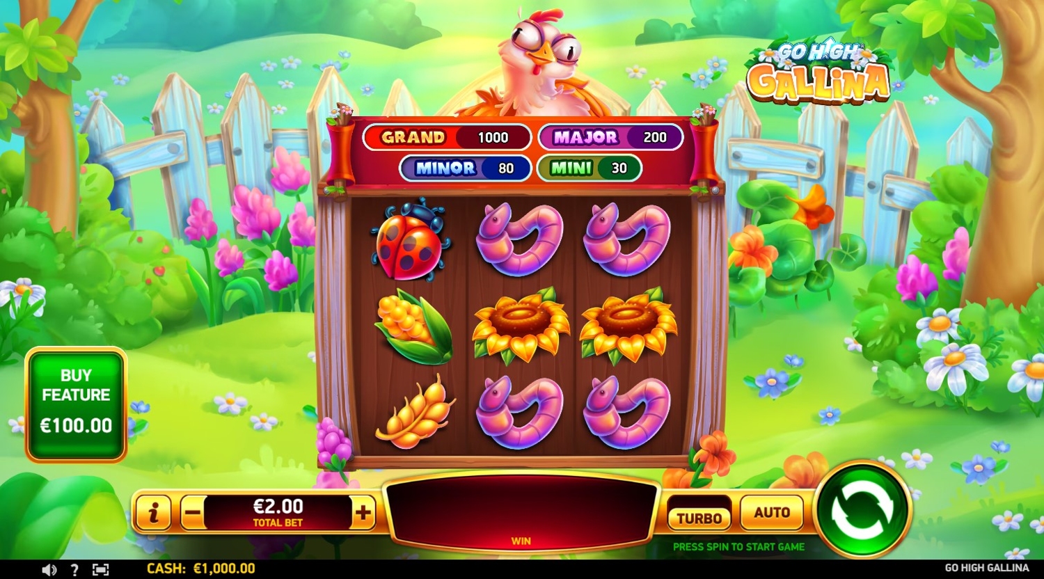 Go High Gallina Slot Gameplay