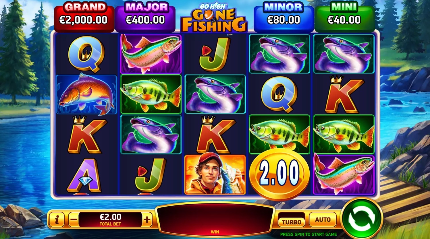 Go High Gone Fishing Slot Gameplay